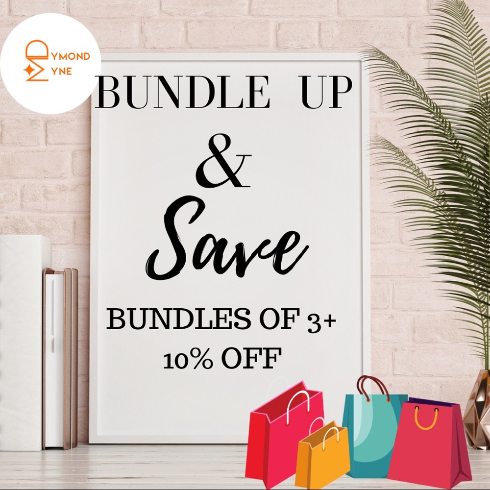 Bundles of 3+ Receive Automatic 10% Off